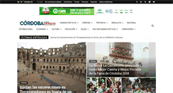 Desktop Screenshot of cordobabuenasnoticias.com